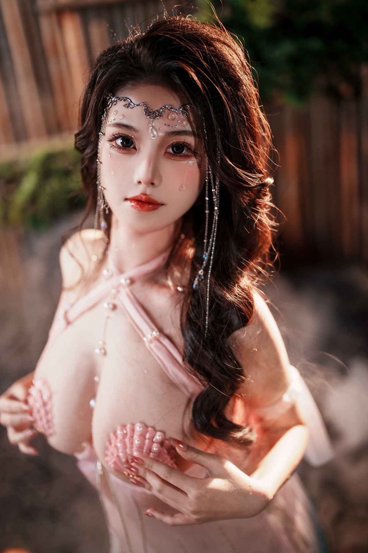 Cosplay 蜜汁猫裘 美人鱼(27)