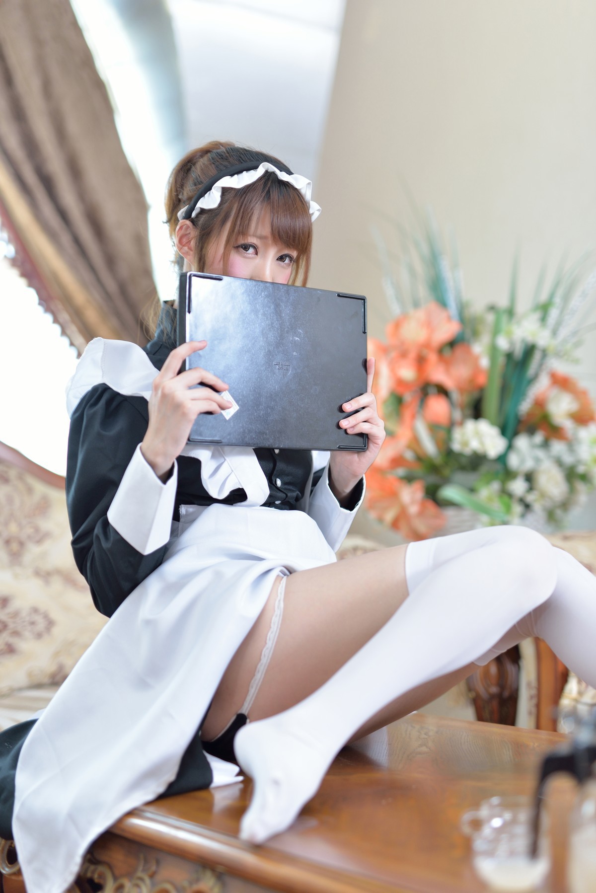 Cosplay Nagisa魔物喵 女仆小姐(14)