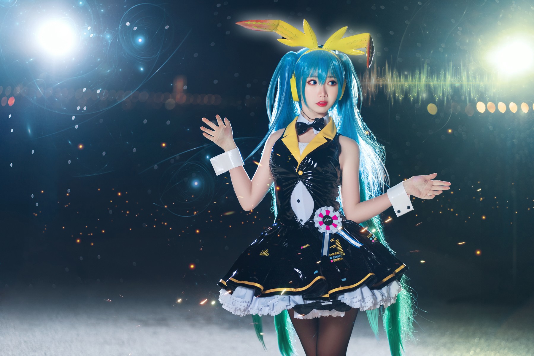 Cosplay 面饼仙儿 初音Miku(12)