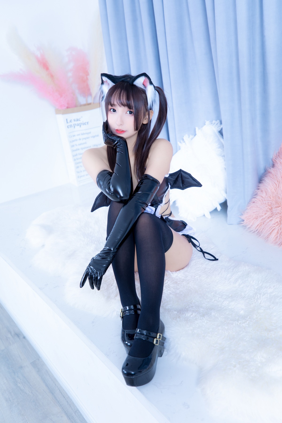 神楽坂真冬 Cosplay ねこタイム Black Ver.(11)