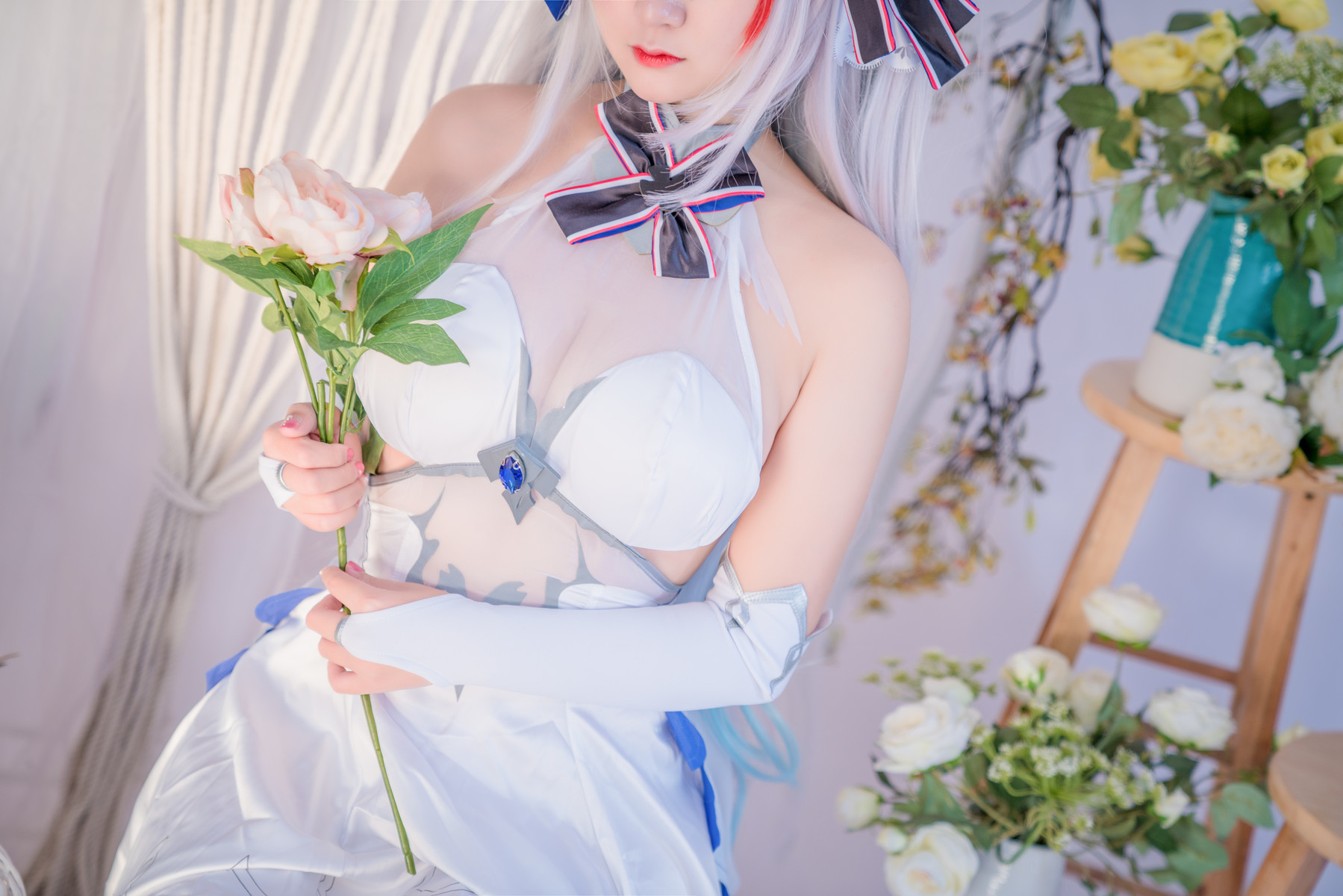 Cosplay 猫九酱Sakura 碧蓝誓约 Set.01(2)