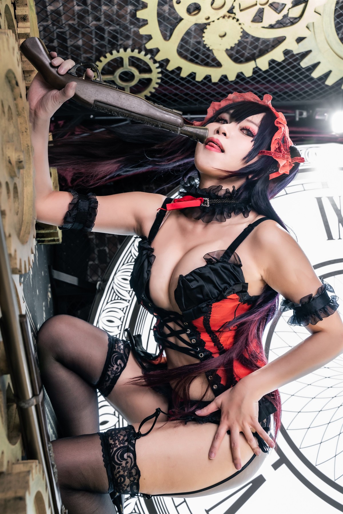 Cosplay 小琪Aki 时崎狂三 Kurumi Tokisaki(44)