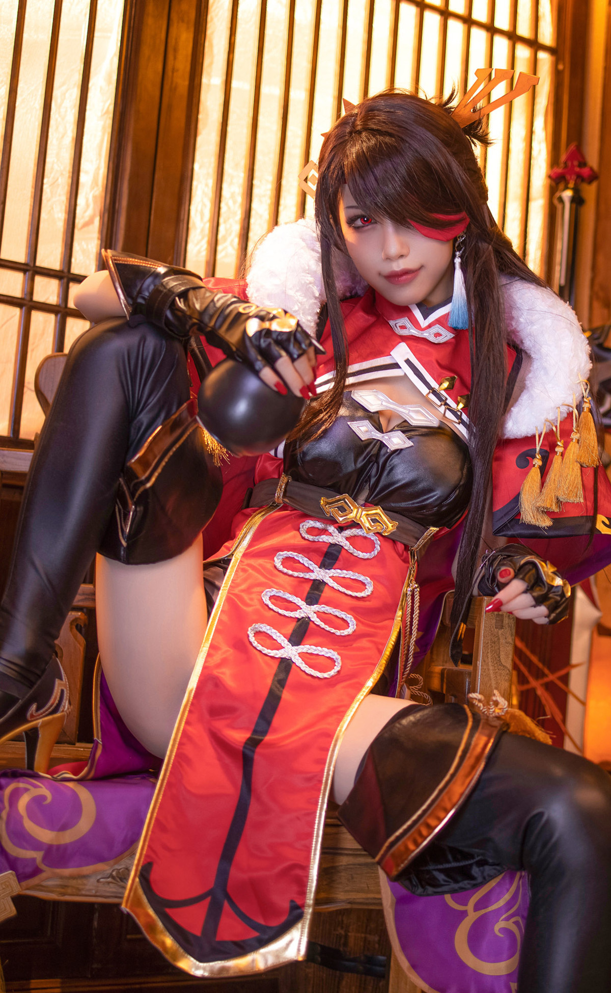 Cosplay 水淼Aqua 北斗凝光 Set.01(4)