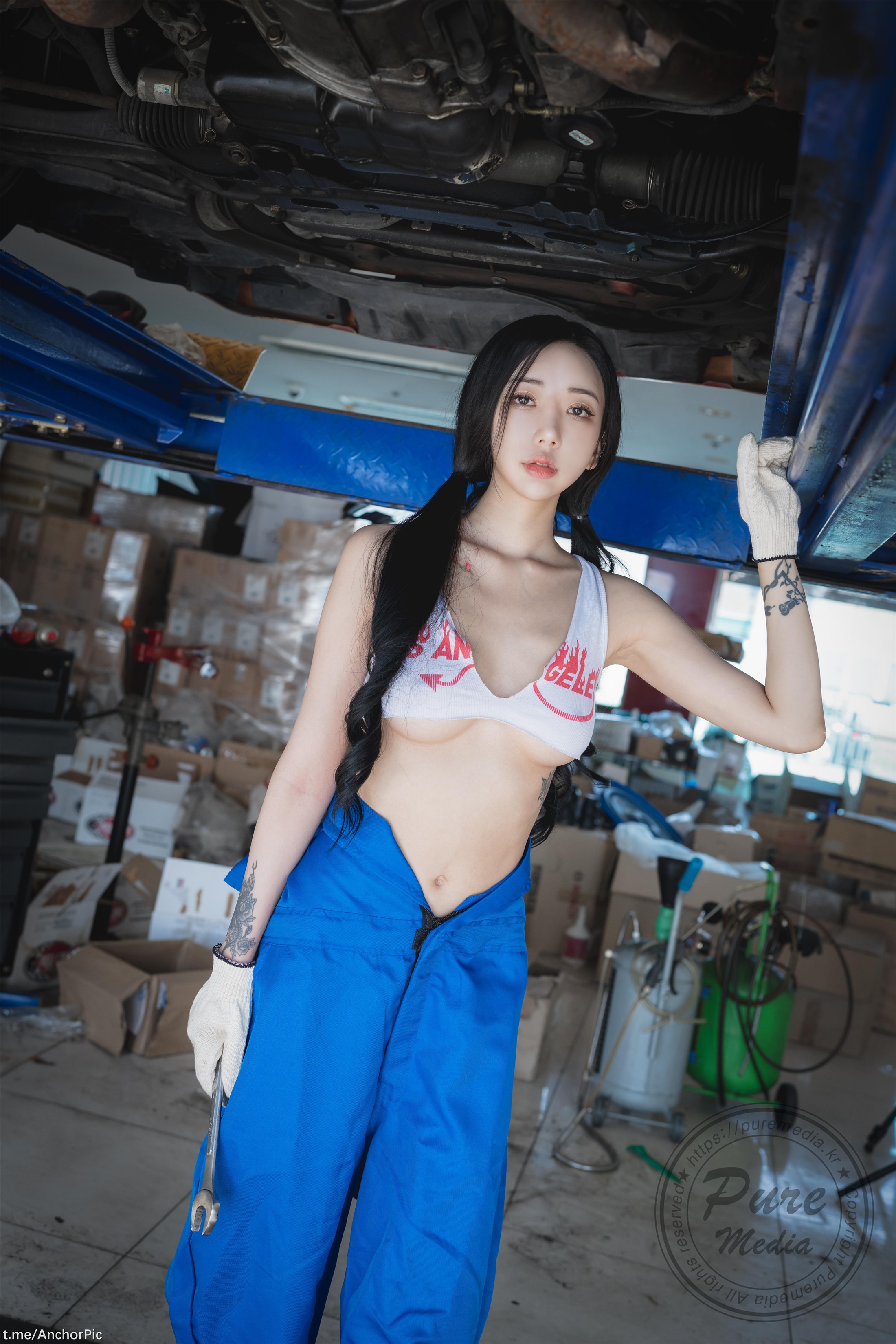 [Pure Media] Vol.203 Jia (지아) - Prey Mechanic 105P(28)