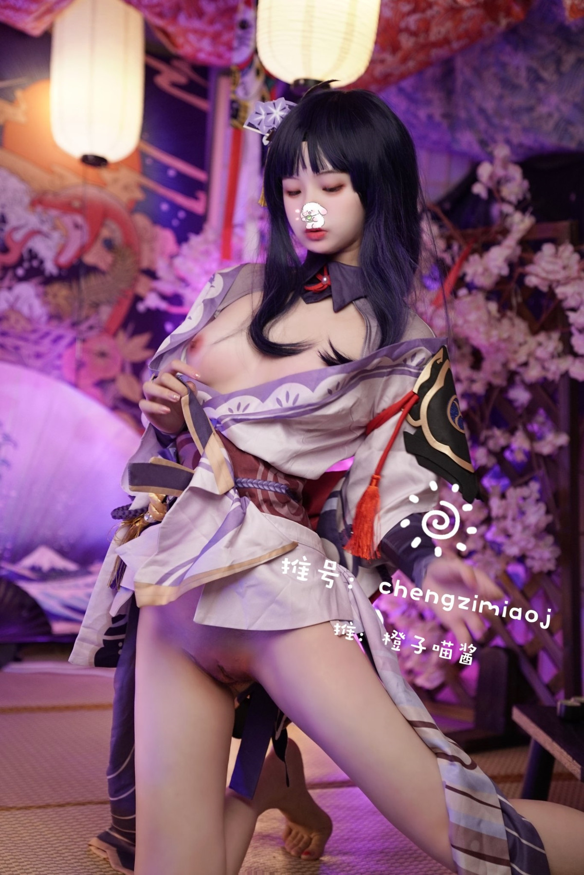 橙子喵酱 Cosplay 雷神(25)