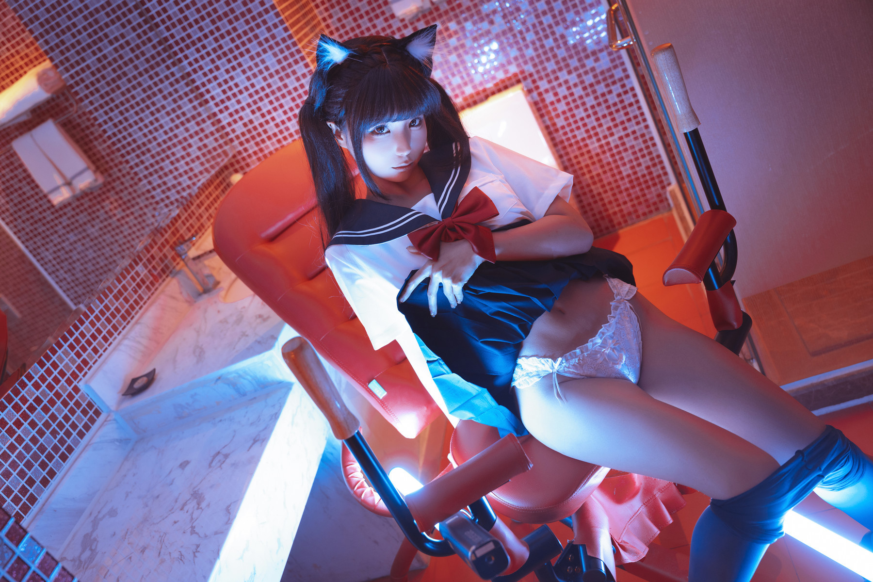 Cosplay 蠢沫沫Chunmomo 另一面 Set.01(22)