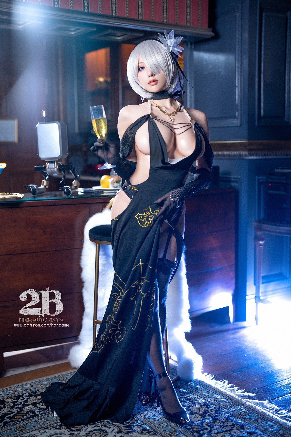 Cosplay 雨波HaneAme YoRHa 2B(22)