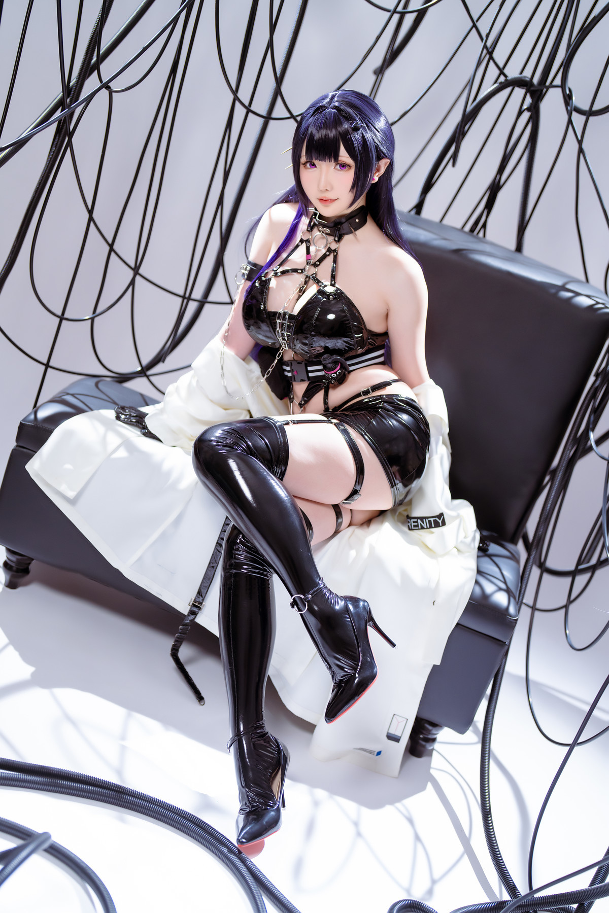 Cosplay 星之迟迟Hoshilily Nikke-米哈拉 Set.02(21)