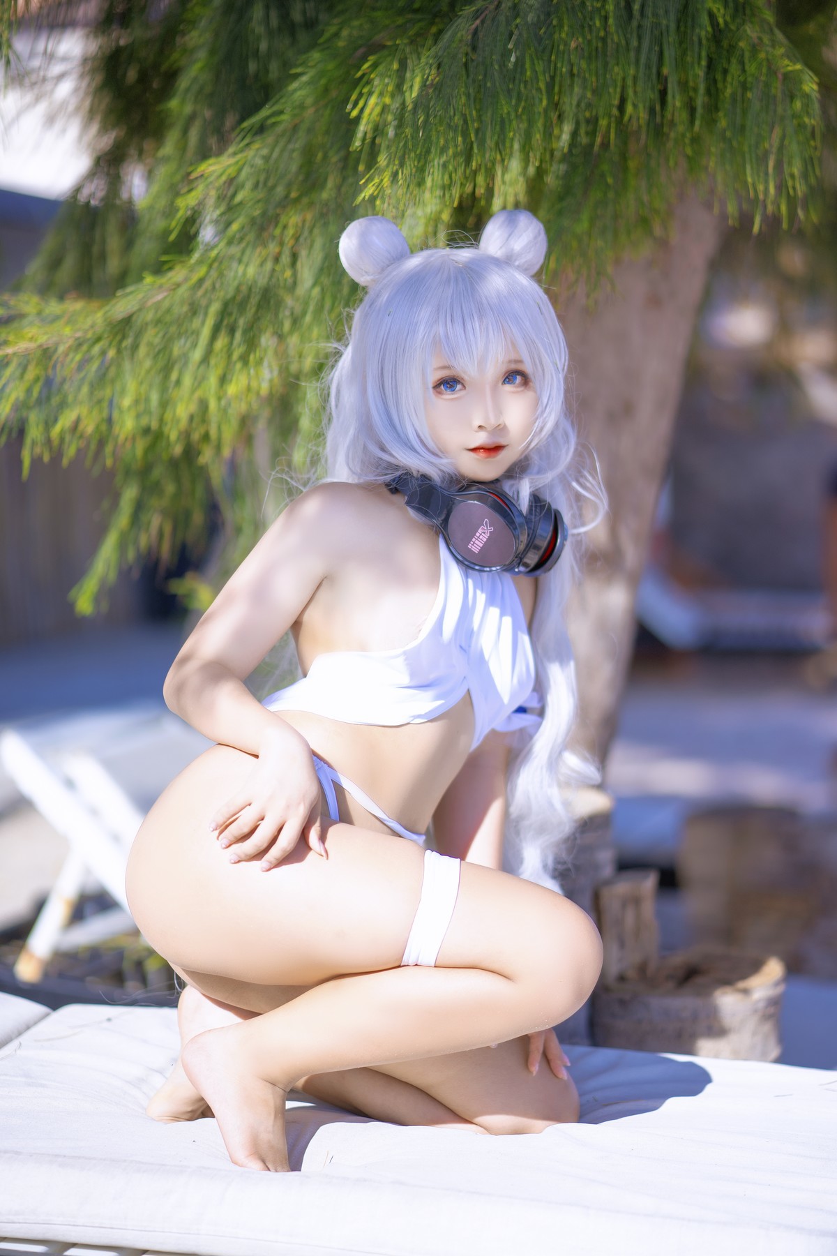 Sayo Momo Cosplay 恶毒 ル・マラン Le Malin bikini(2)