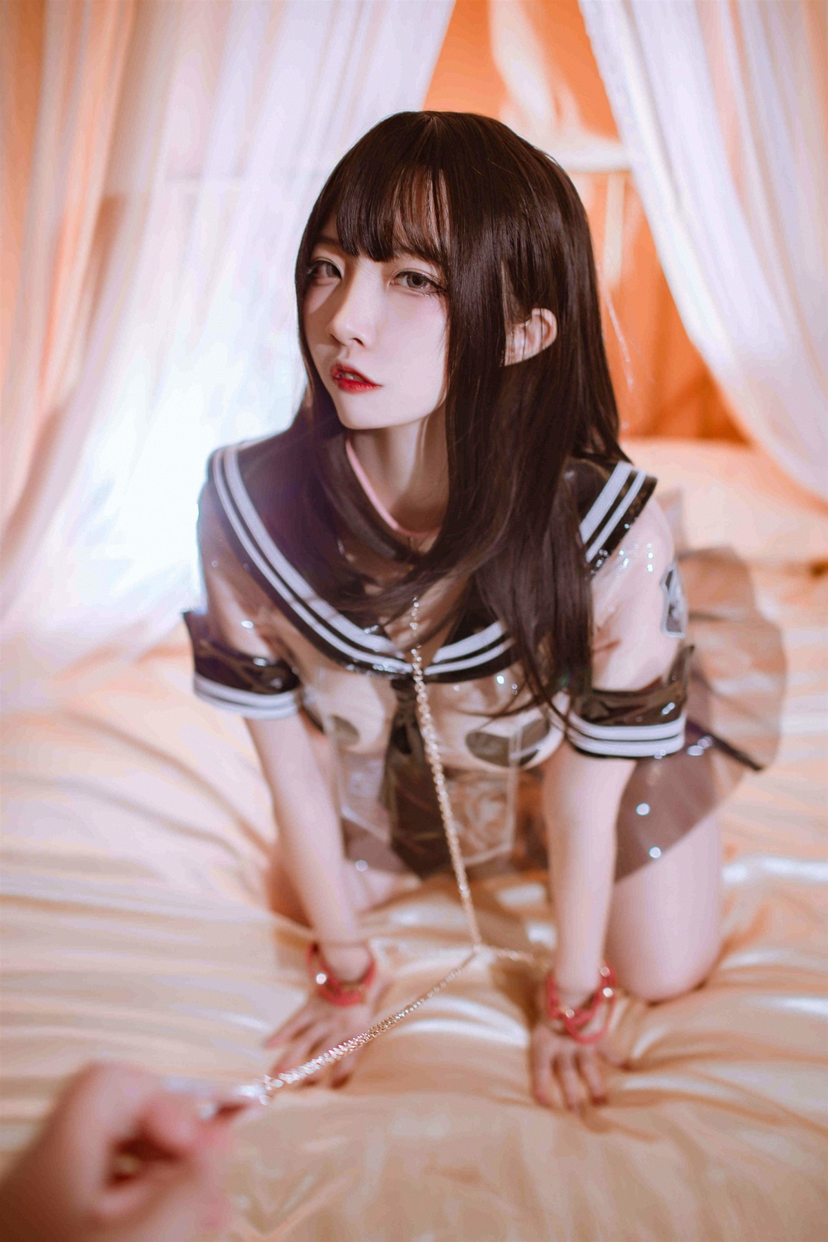 Cosplay 二佐Nisa 透明JK(2)