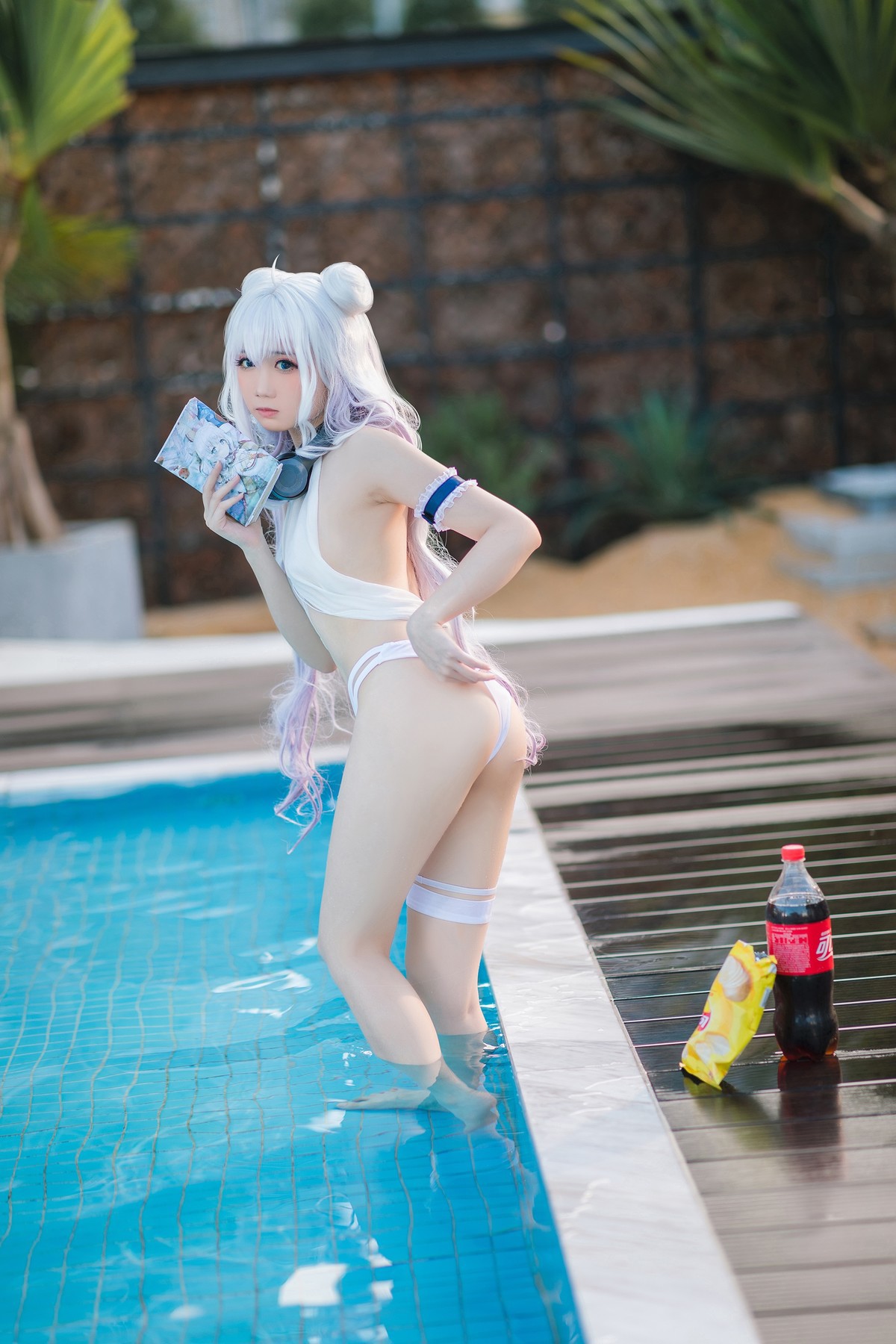 Cosplay 焖焖碳 恶毒泳衣 Vicious Swimsuit(24)