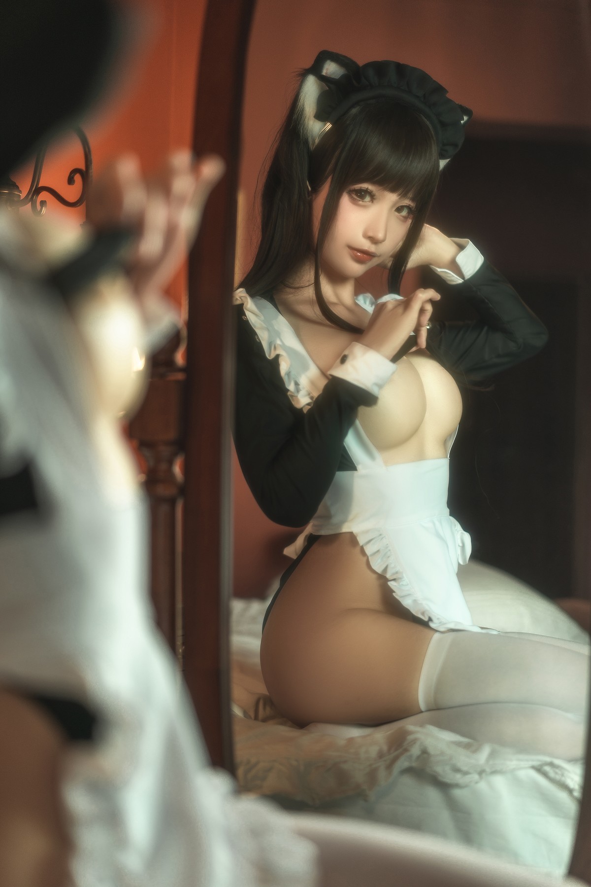 Cosplay 蠢沫沫Chunmomo 仆-女仆(50)