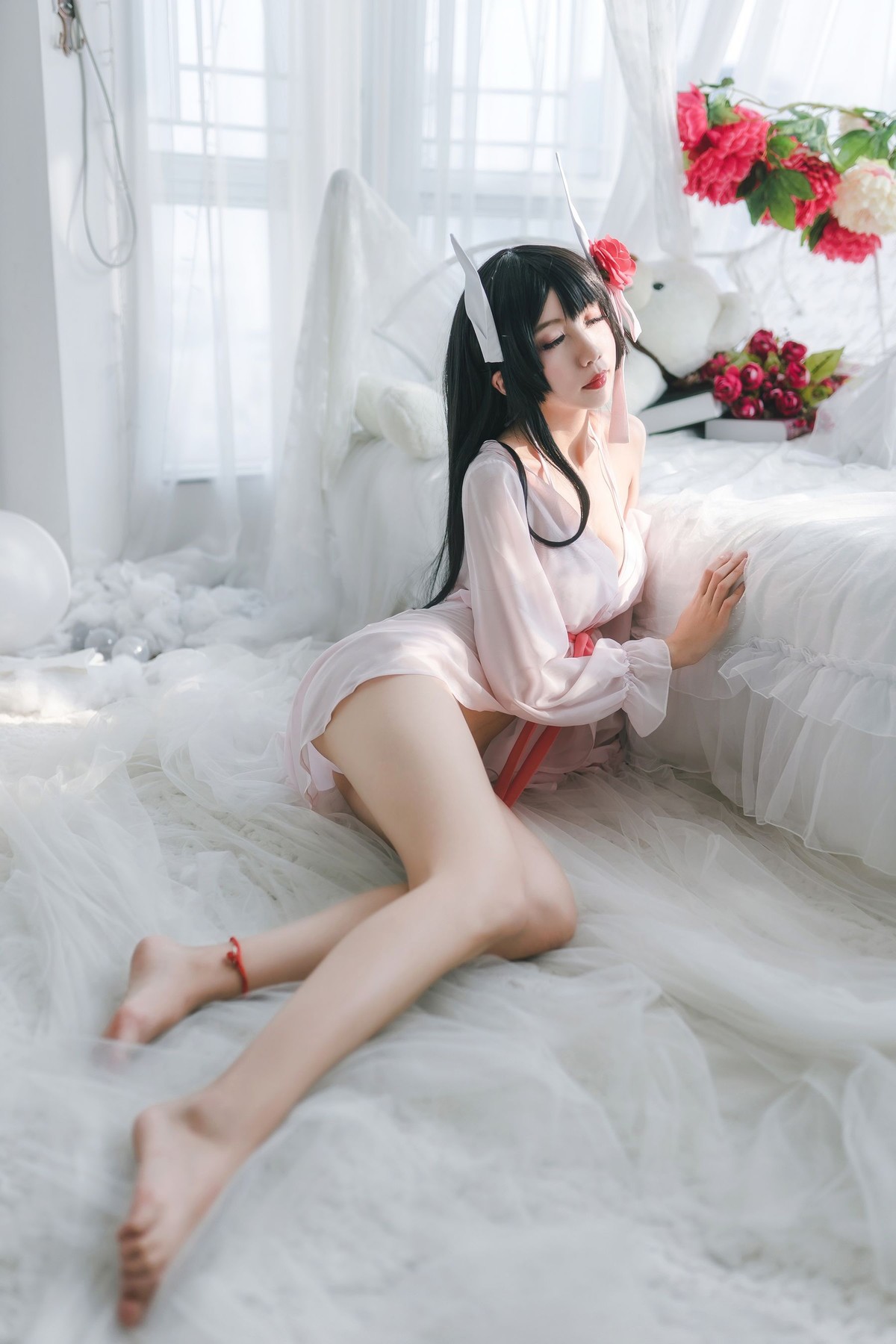 Cosplay 迷失人形QUQ 比叡 月下巡游(8)