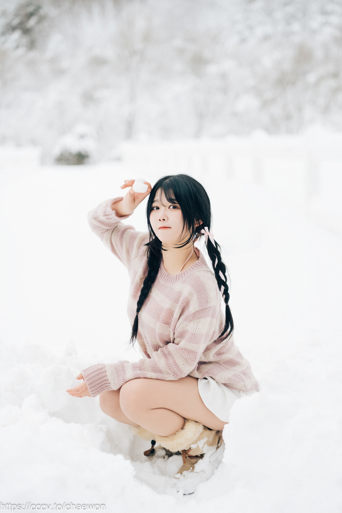 ZIA.Kwon 권지아, [Loozy] Snow Girl Set.02(18)