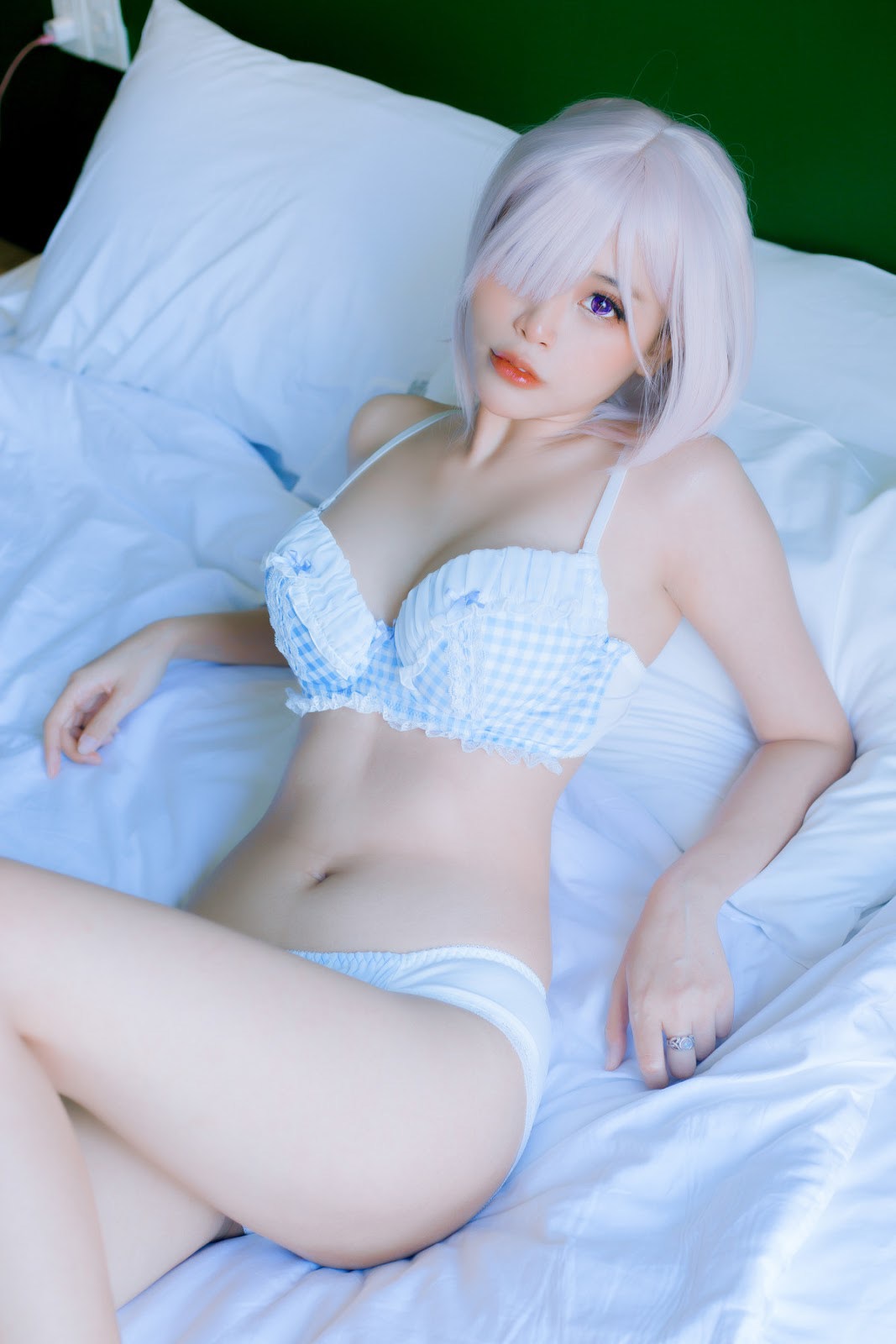 Cosplay 萝莉Byoru Mashu Kirielight Bikini(21)