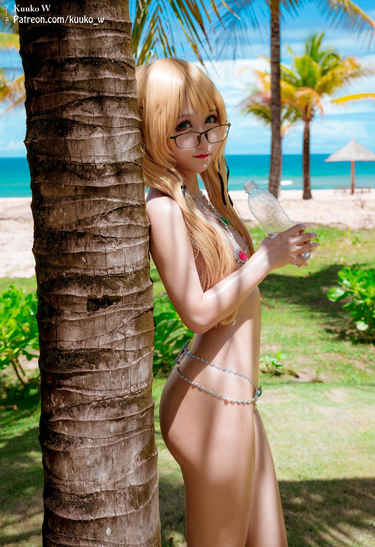 Cosplay KuukoW クー子 Dead or Alive-Marie Rose(10)