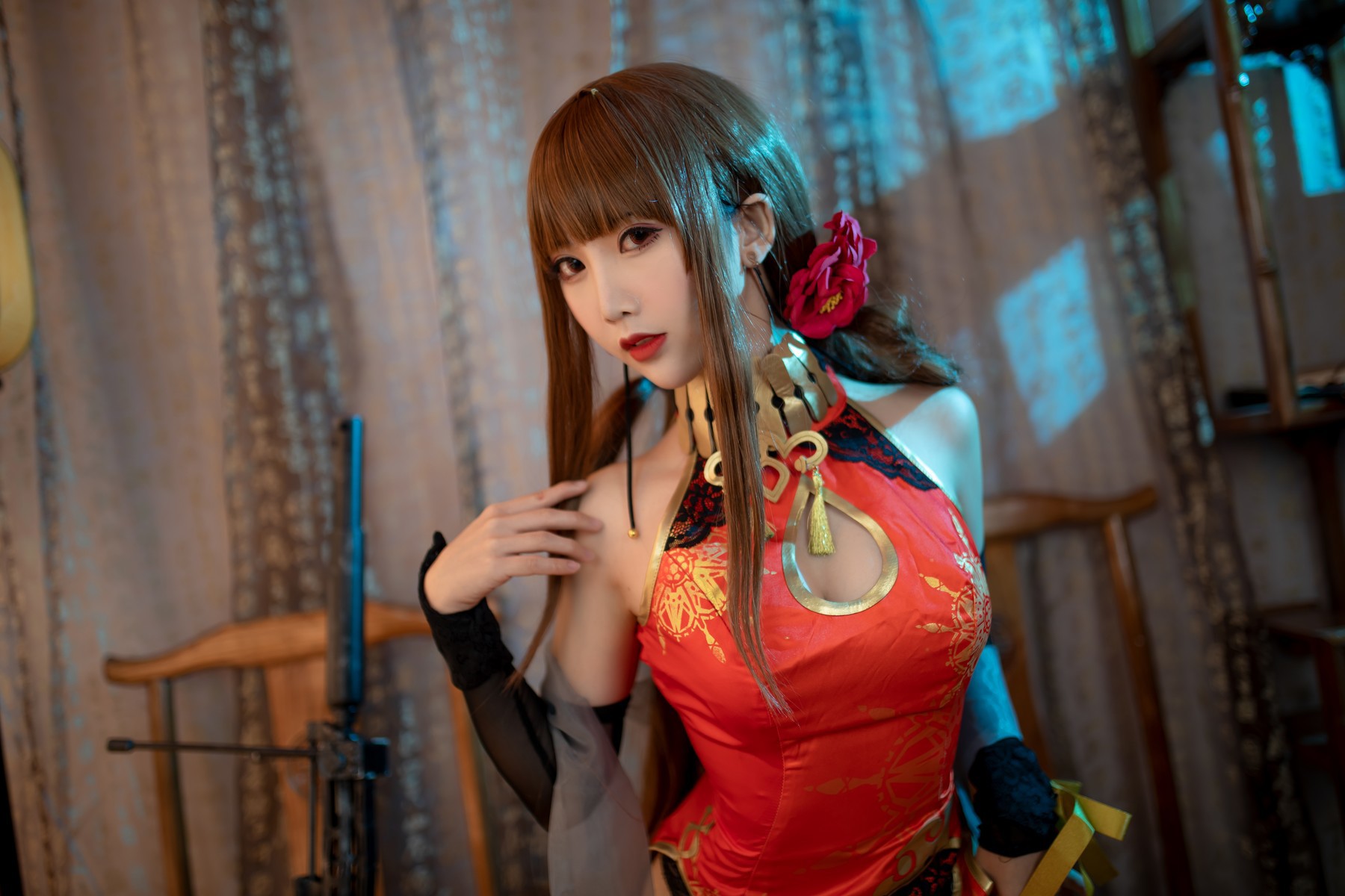 Cosplay 面饼仙儿 DSR50 红牡丹(33)