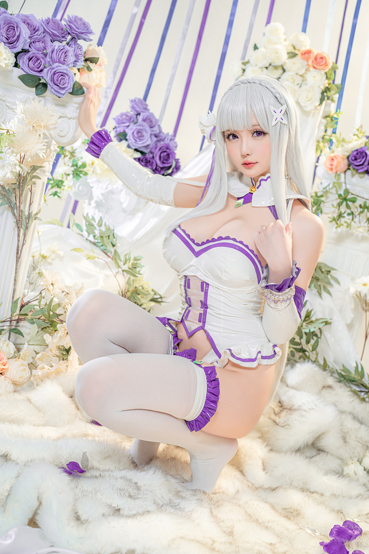 Hoshilily 小姐姐星之迟迟 Cosplay 爱蜜莉雅(15)