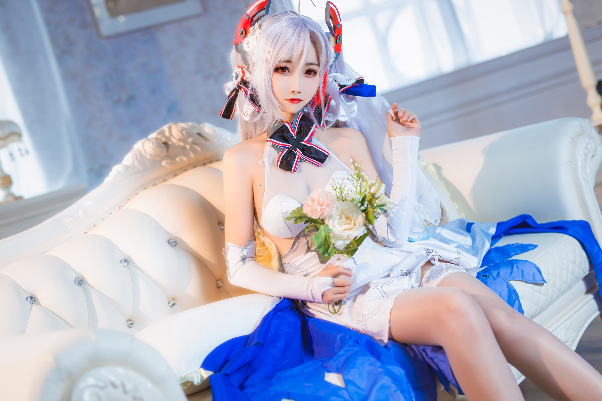 [Momoko葵葵] Prinz Eugen 欧根亲王 花嫁 Bride Ver.(4)