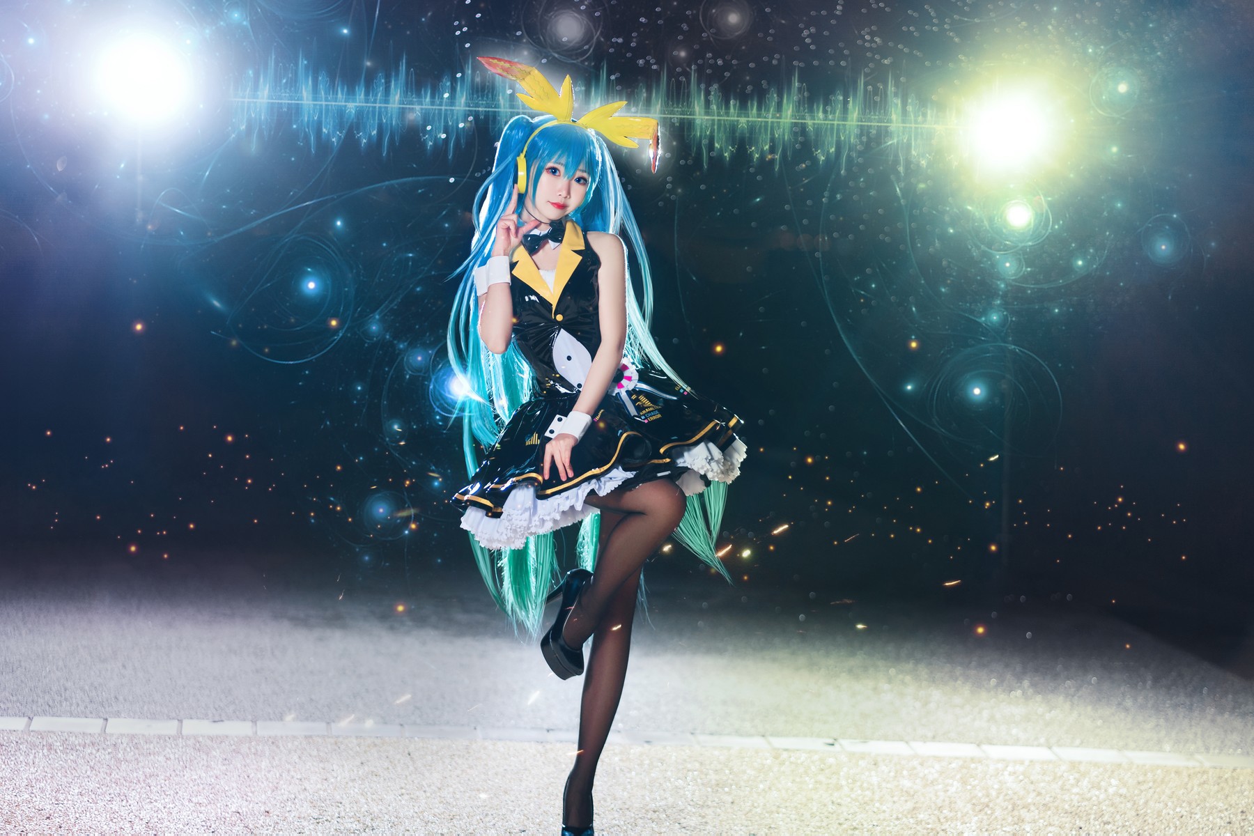 Cosplay 面饼仙儿 初音Miku(6)