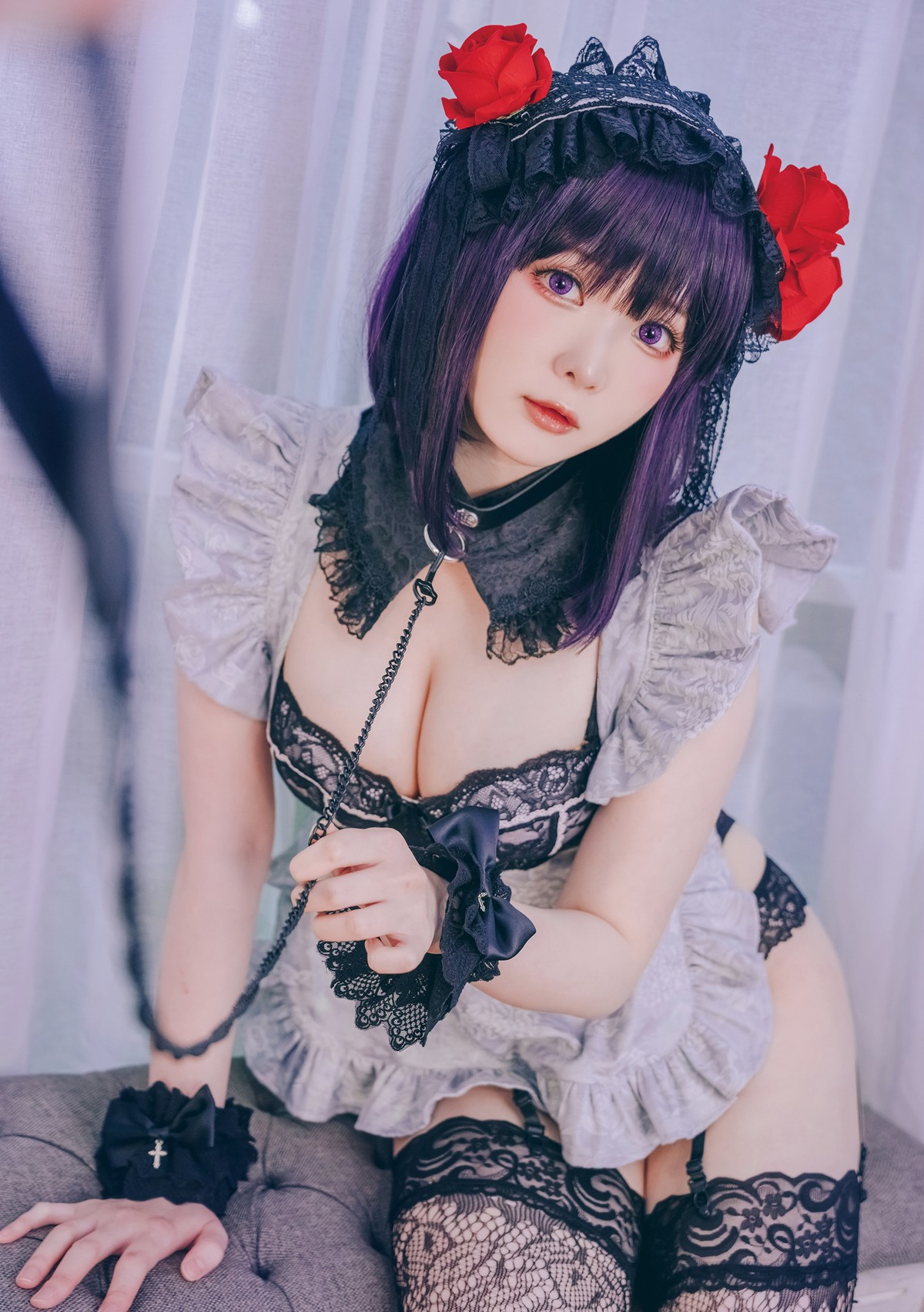 霜月shimo Cosplay 更衣人偶 黑江雫(28)