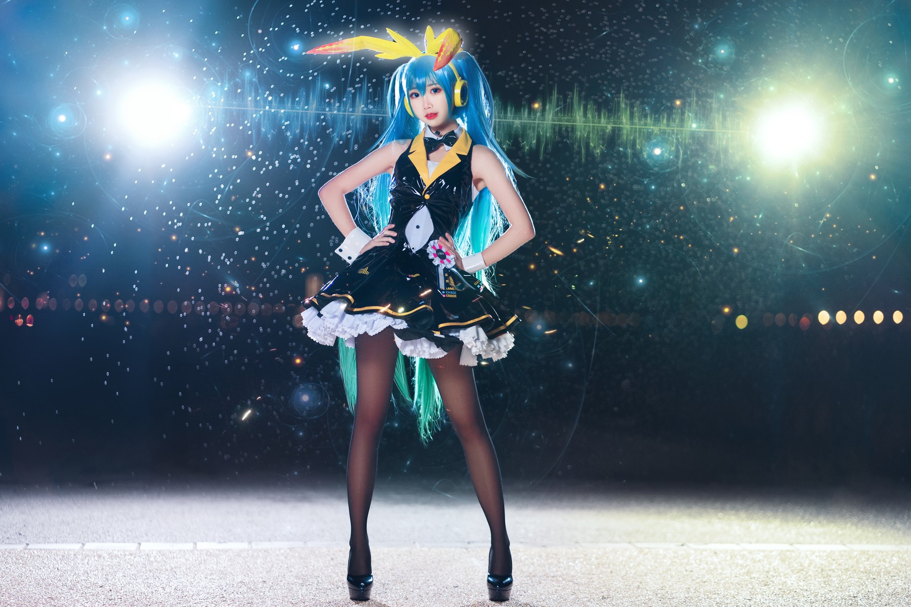 Cosplay 面饼仙儿 初音Miku(8)