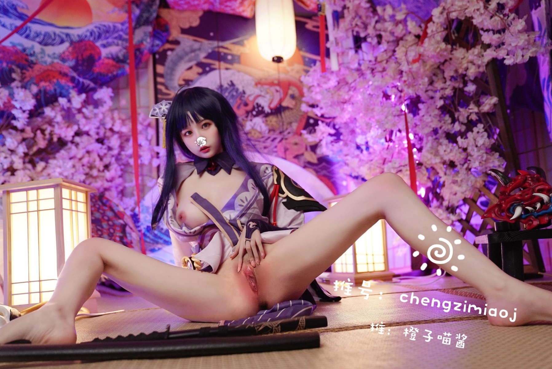 橙子喵酱 Cosplay 雷神(21)