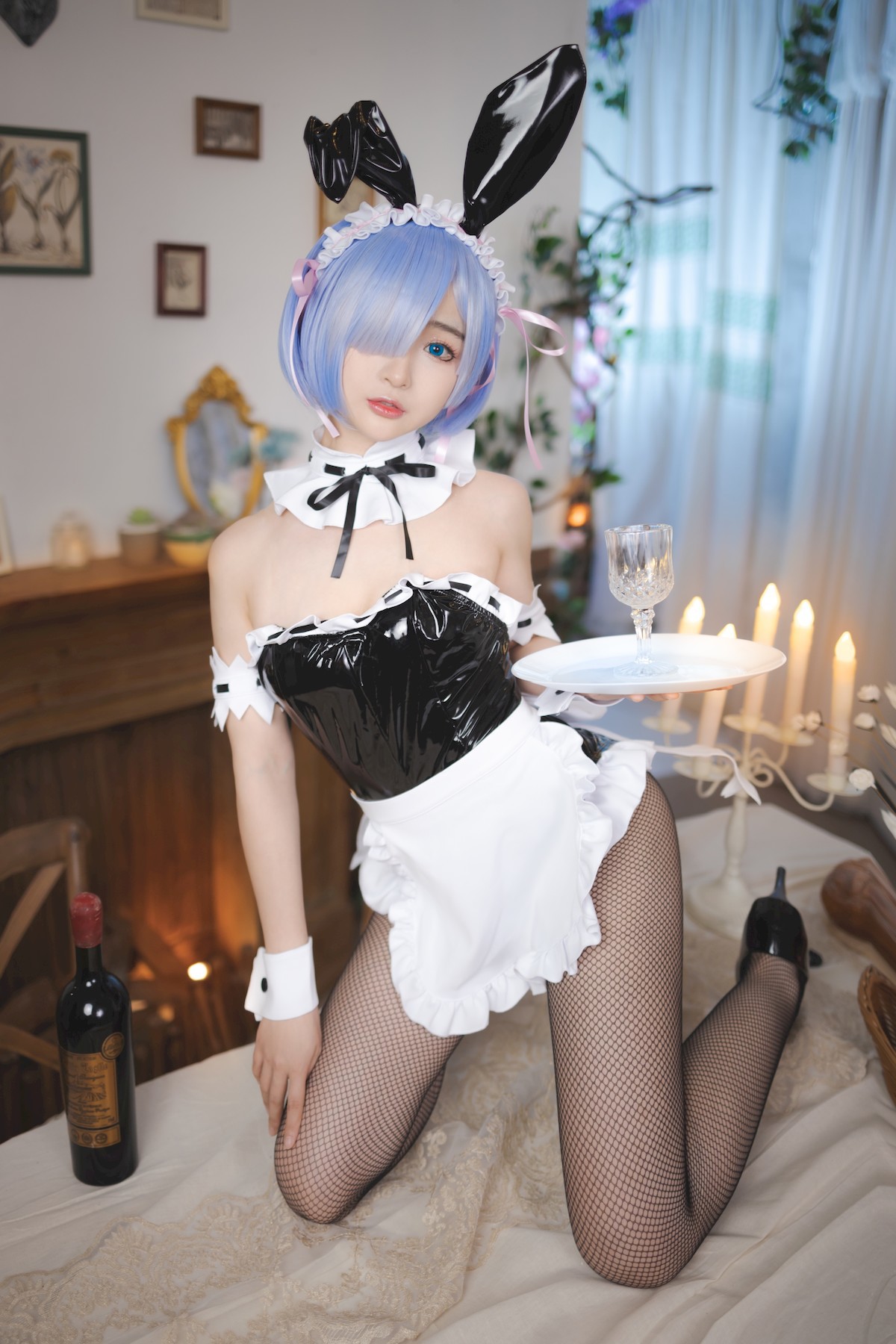 转载 Cosplay 蕾姆兔女郎(33)