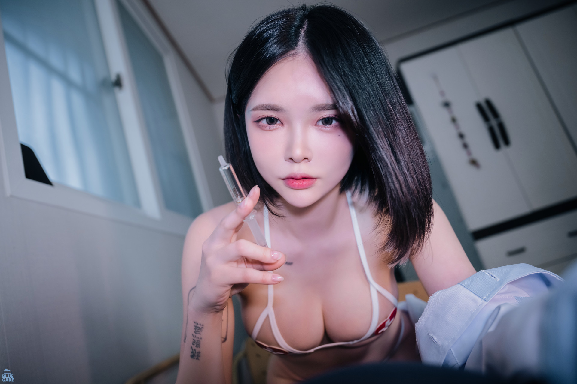 Yuka 유카, [BLUECAKE] BAD DOCTOR Succubus (+RED.Ver) Set.01(48)