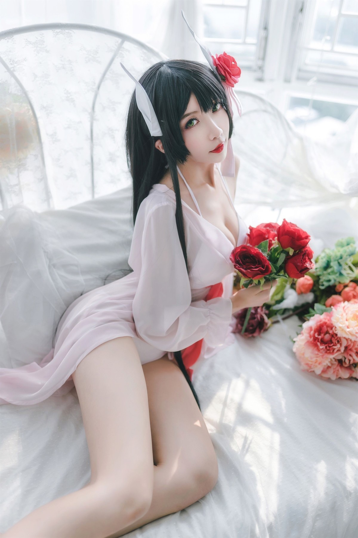 Cosplay 迷失人形QUQ 比叡 月下巡游(6)