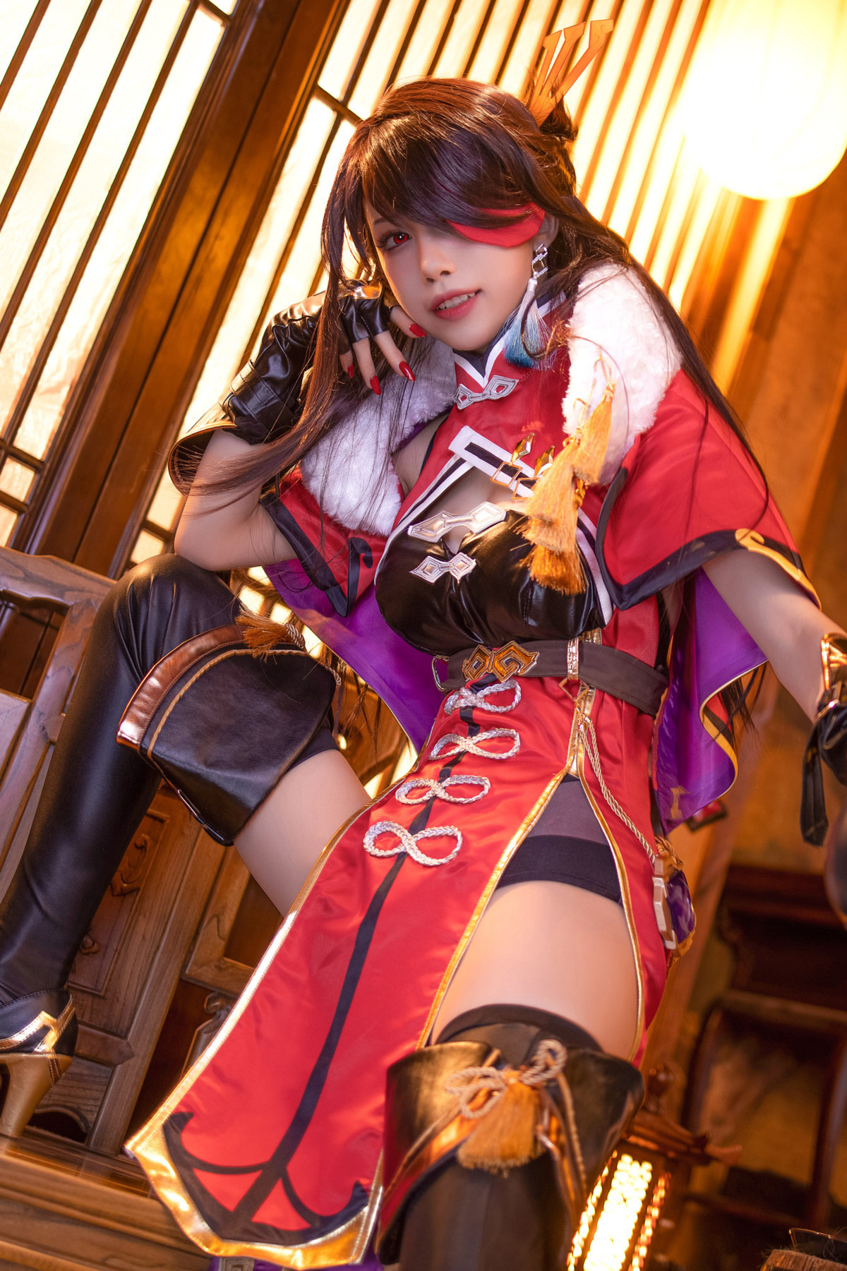 Cosplay 水淼Aqua 北斗凝光 Set.01(7)
