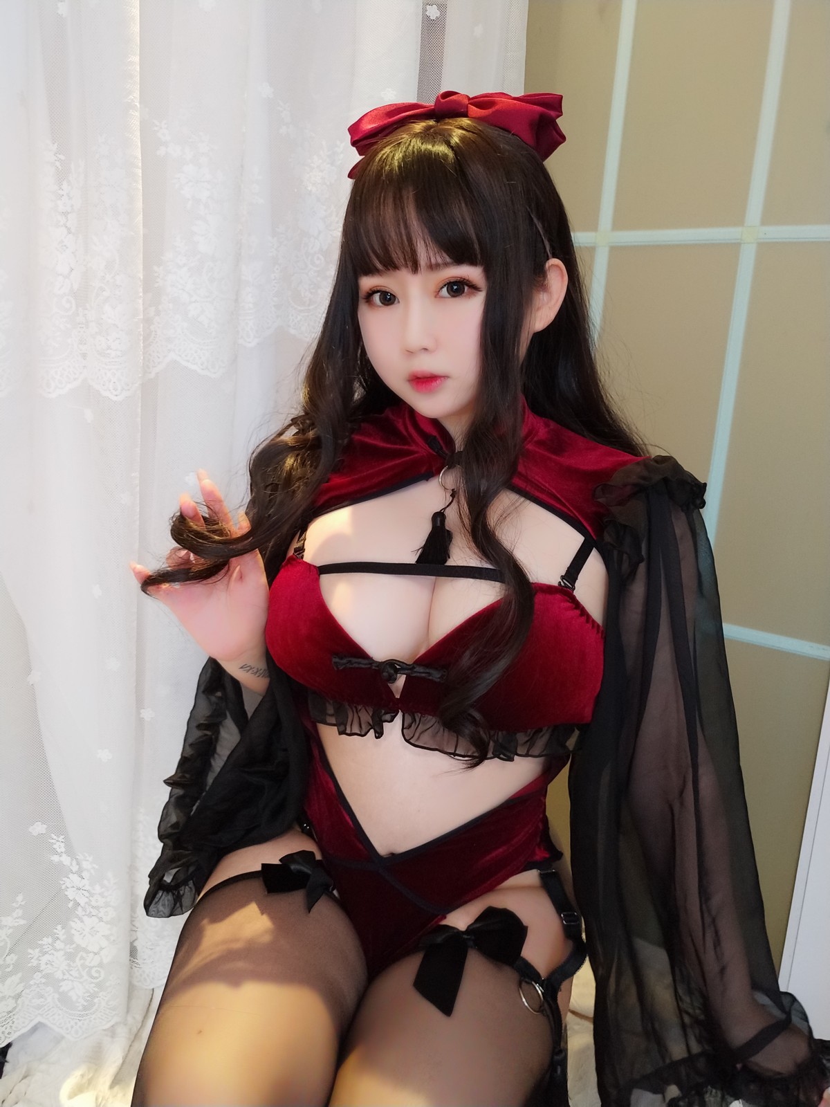 Cosplay 蜜桃少女是依酱呀 小女巫(20)