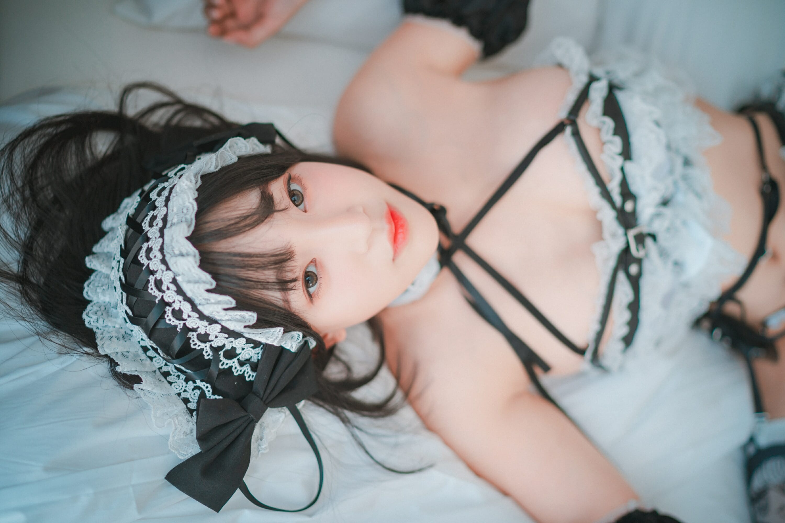 姜仁卿-[DJAWA] Maid in Lace Limitation [50P](27)