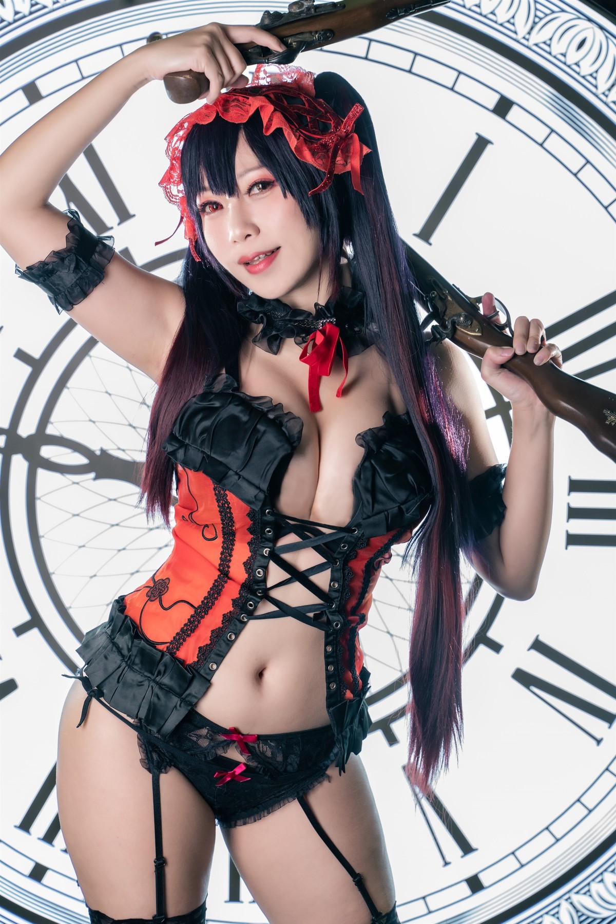 Cosplay 小琪Aki 时崎狂三 Kurumi Tokisaki(28)