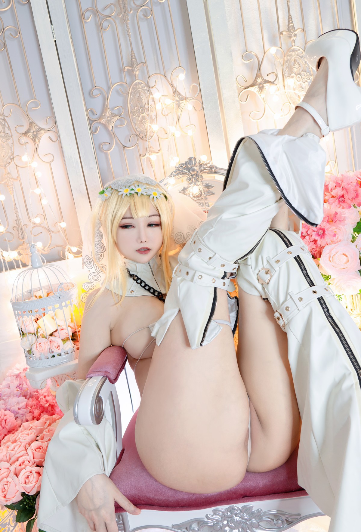 KitKat Cosplay Nero Bride x Mini Bikini(13)