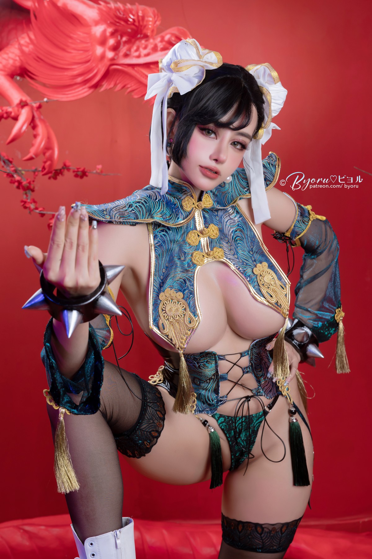 Cosplay 萝莉Byoru Chun-Li 春麗(10)