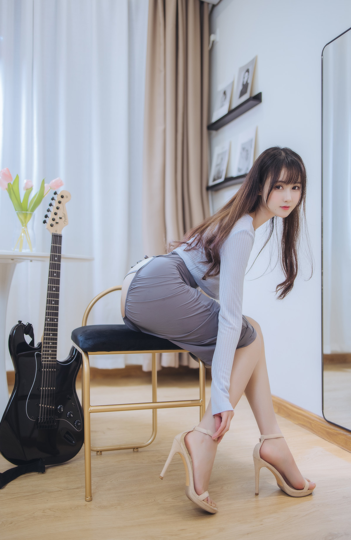 Cosplay 羽生三未 吉他妹妹(4)