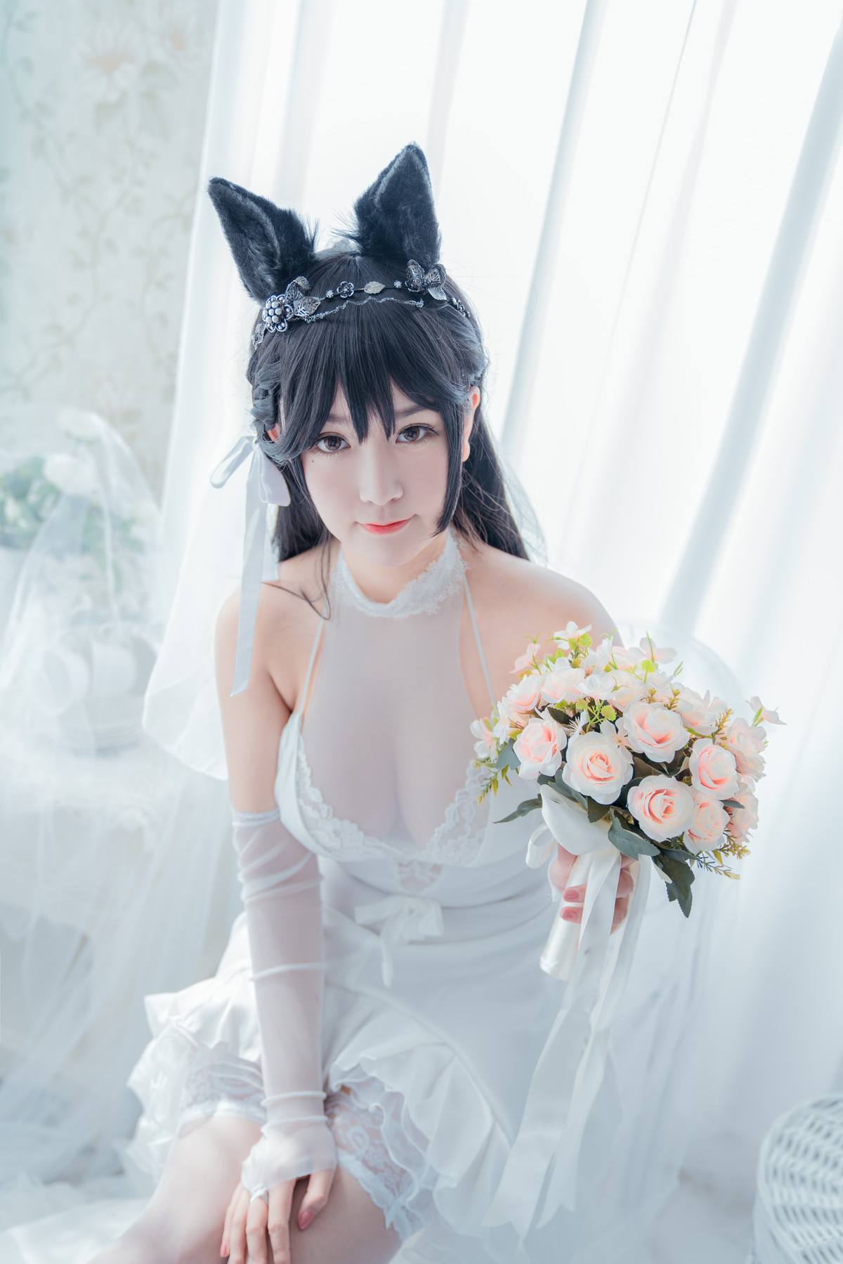 Cosplay 猫九酱Sakura 碧蓝誓约 Set.02(27)