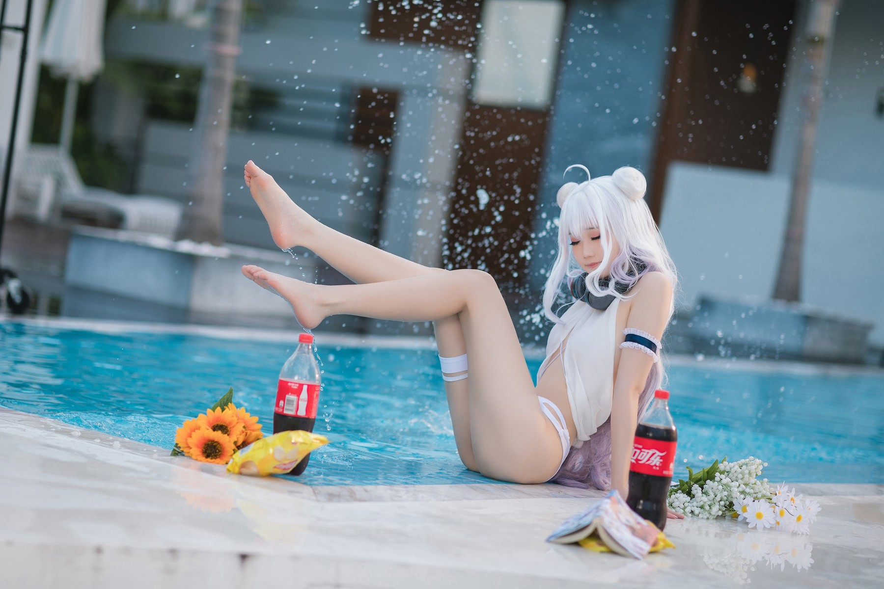 Cosplay 焖焖碳 恶毒泳衣 Vicious Swimsuit(7)