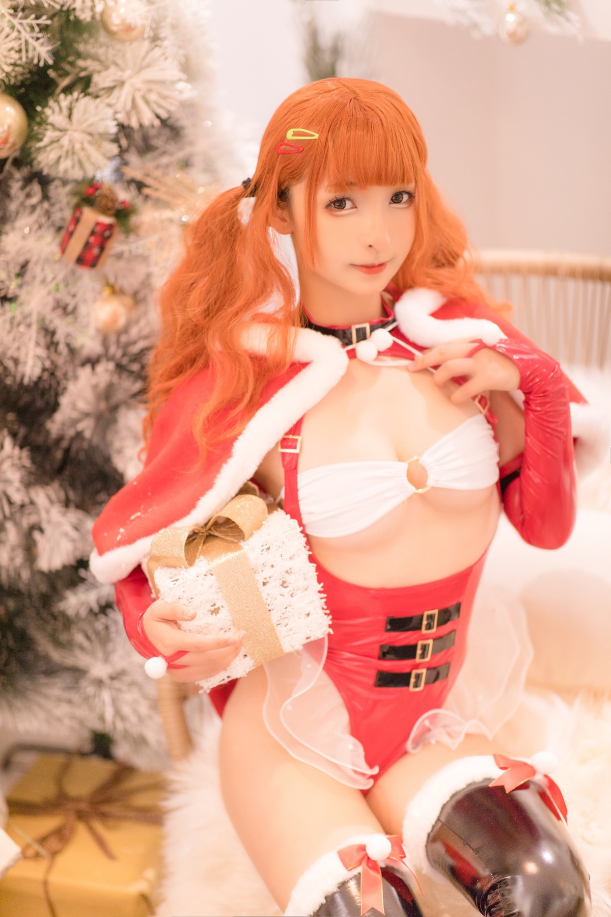 神楽坂真冬 Cosplay クリスマス　クイーン 圣诞(18)