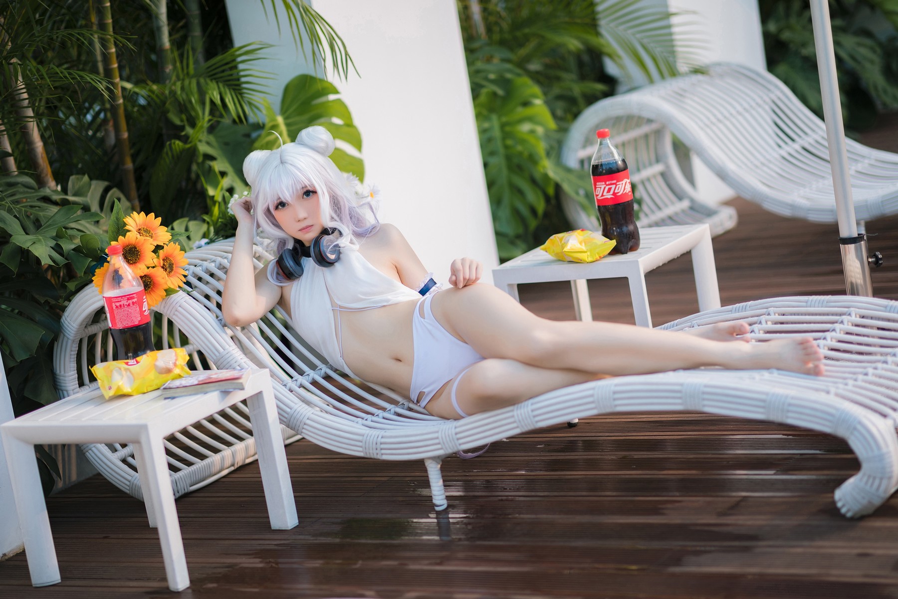 Cosplay 焖焖碳 恶毒泳衣 Vicious Swimsuit(26)