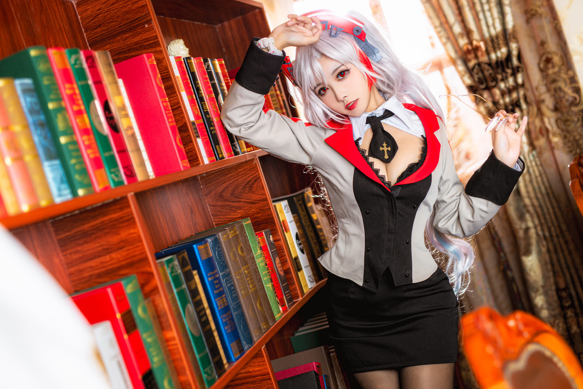 [Momoko葵葵] Prinz Eugen 欧根亲王 Teacher Ver.(9)