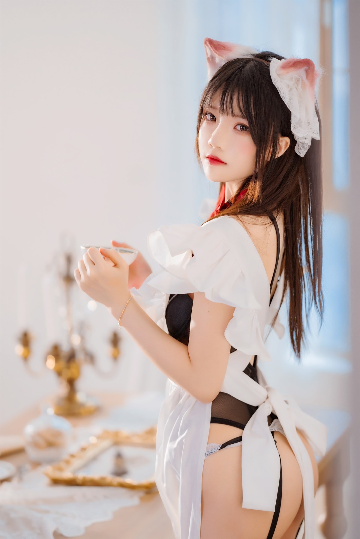 桜桃喵 Cosplay 长裙妹抖(50)