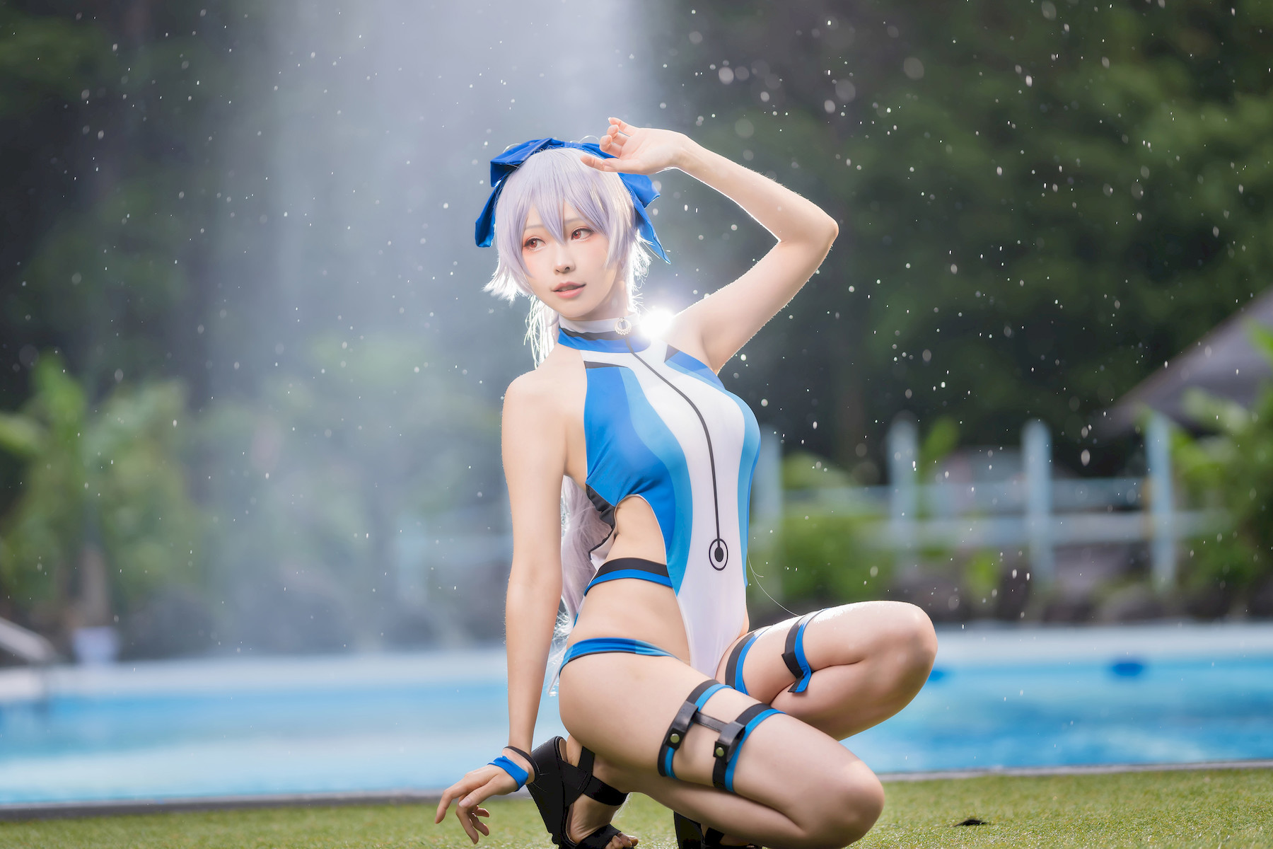 Ely Cosplay Jeanne d&#8217;Arc Summer(5)