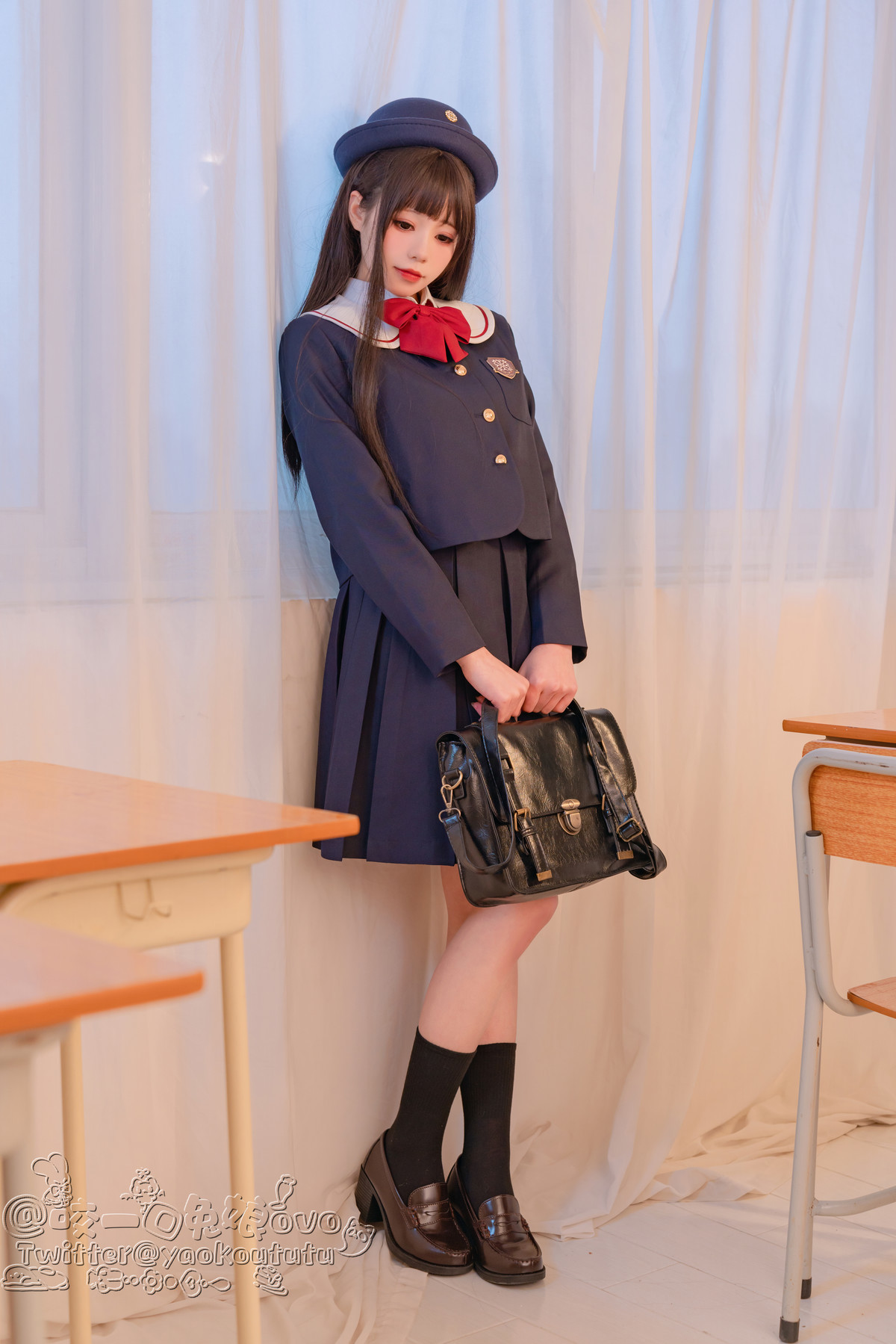 Cosplay 黏黏团子兔 入学式(9)