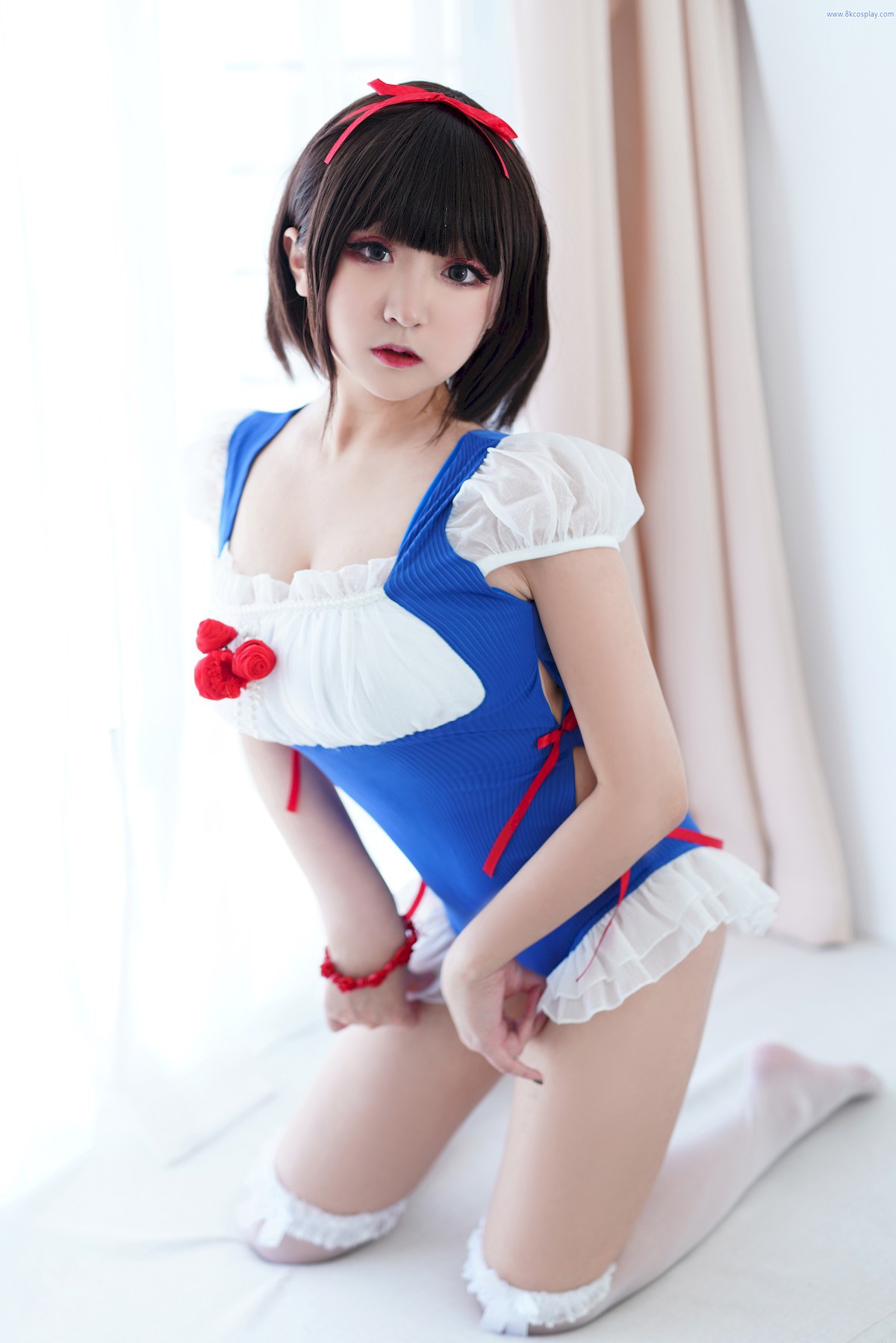 Cosplay 恩田直幸 夏日泳装 白雪姬(31)