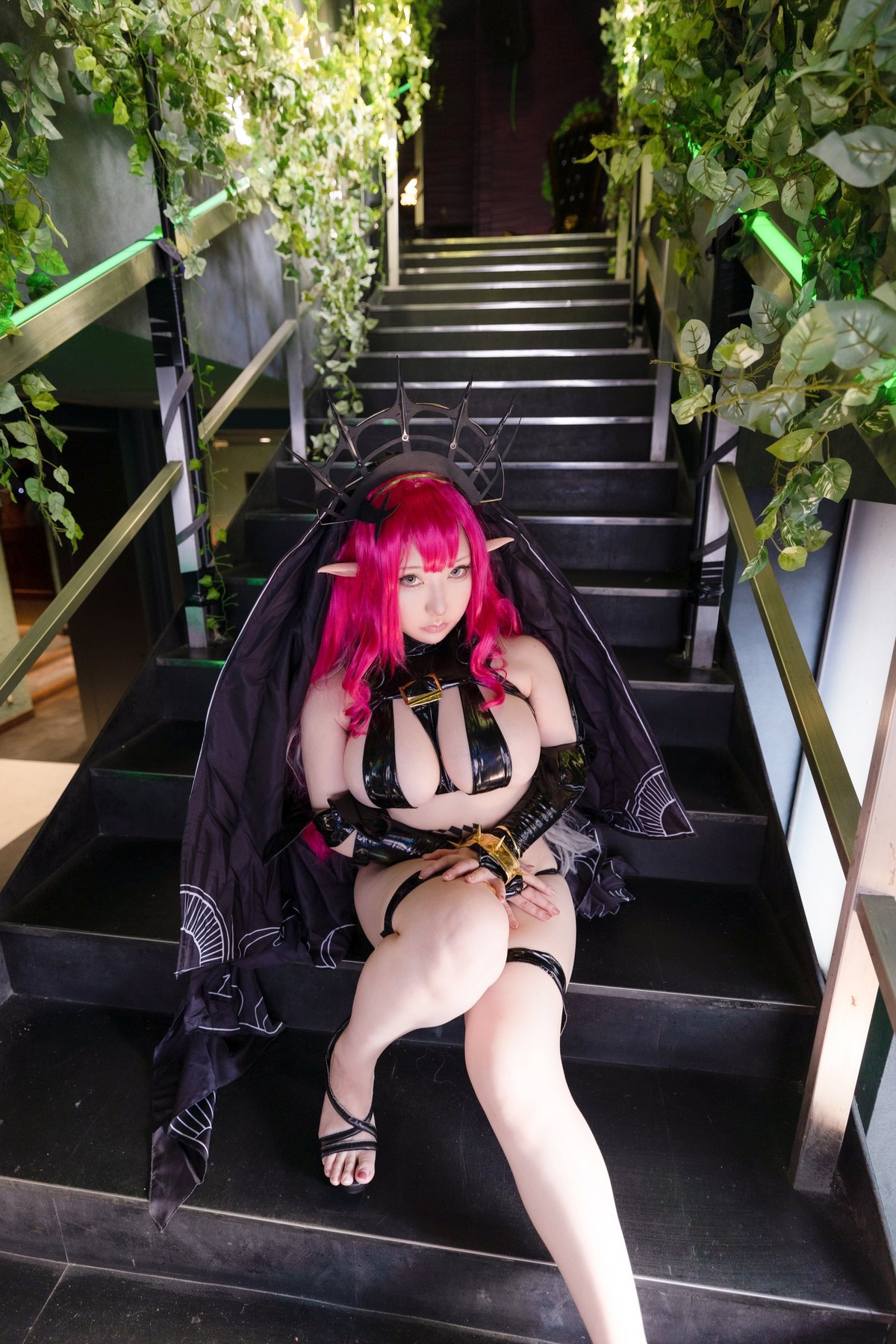 Cosplay SAKUサク Morgan le Fay Set.05(30)