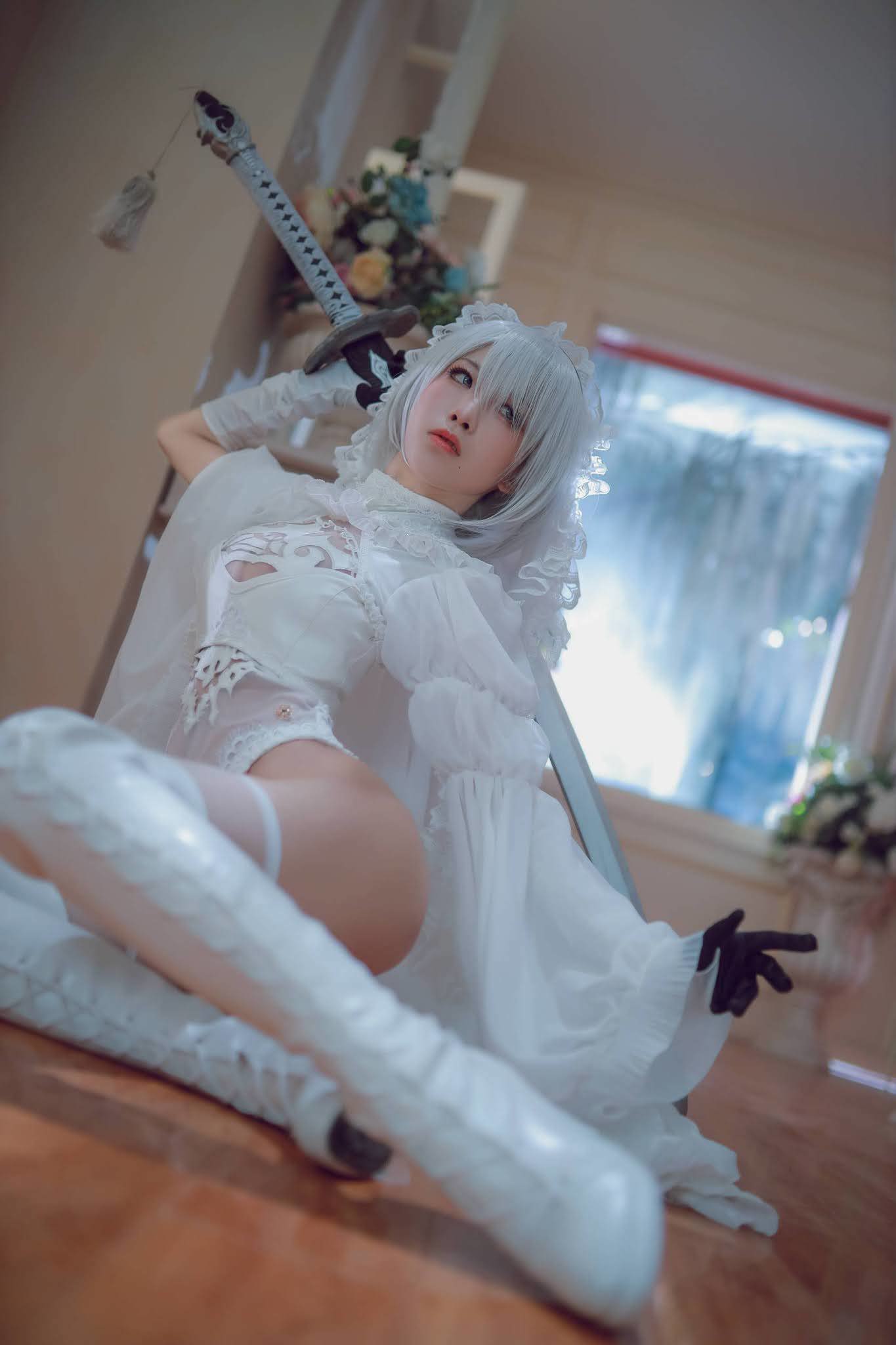 [水淼Aqua] 2B White Version NieR_Automata ニーア オートマタ(2)