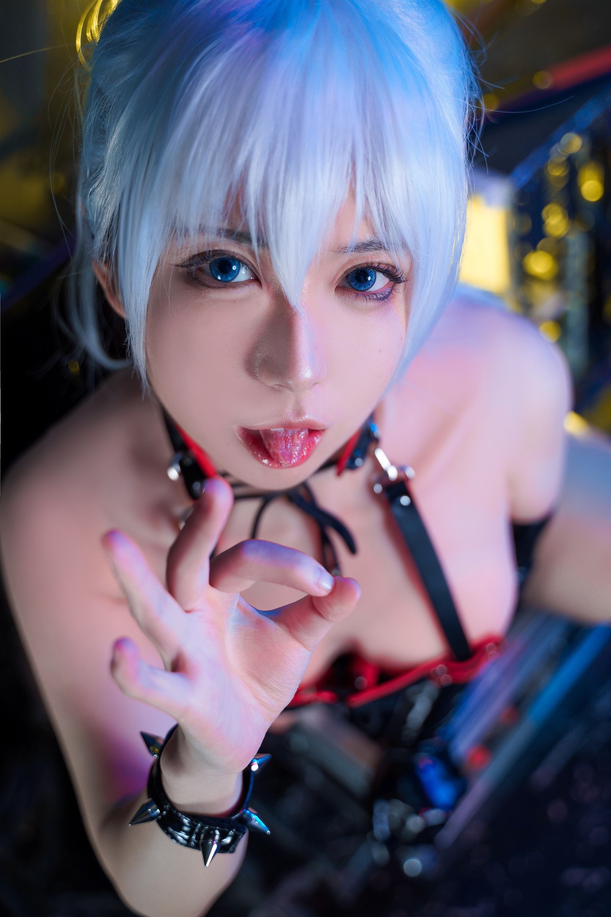 Cosplay 虎森森 Leather Queen(21)