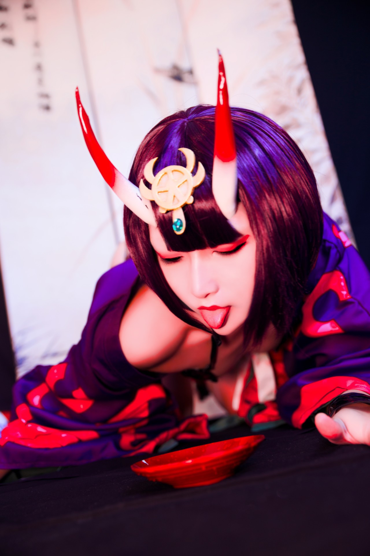 Cosplay Misswarmj 酒吞童子女仆 Shuten Douji(20)